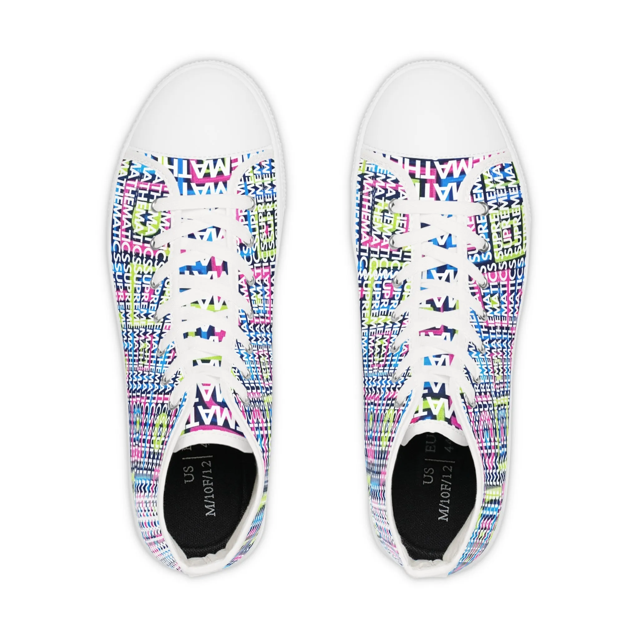 SUPREMEMATHEMATICS HIGH TOP SNEAKERS