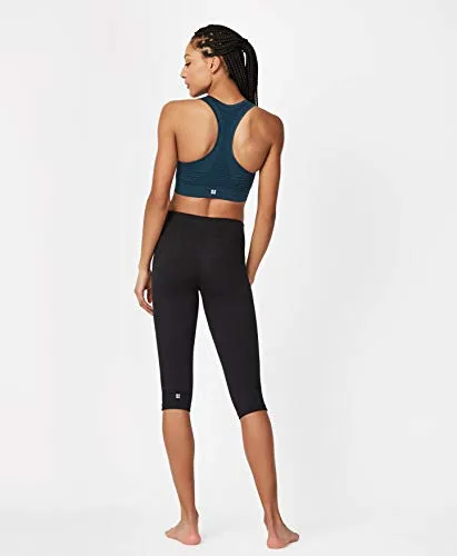 Sweaty Betty All Day Capri Workout Leggings, Black, M