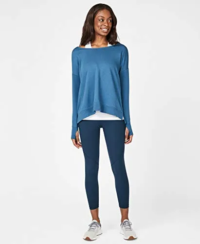 Sweaty Betty Power 7/8 Workout Leggings, BeetleBlue, XXL