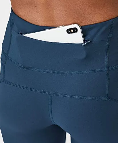 Sweaty Betty Power 7/8 Workout Leggings, BeetleBlue, XXL