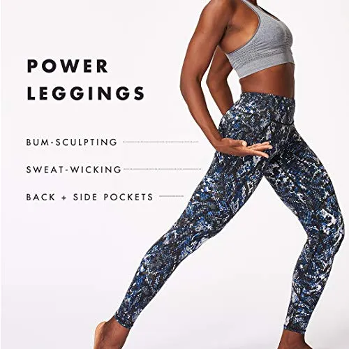 Sweaty Betty Power 7/8 Workout Leggings, BeetleBlue, XXL
