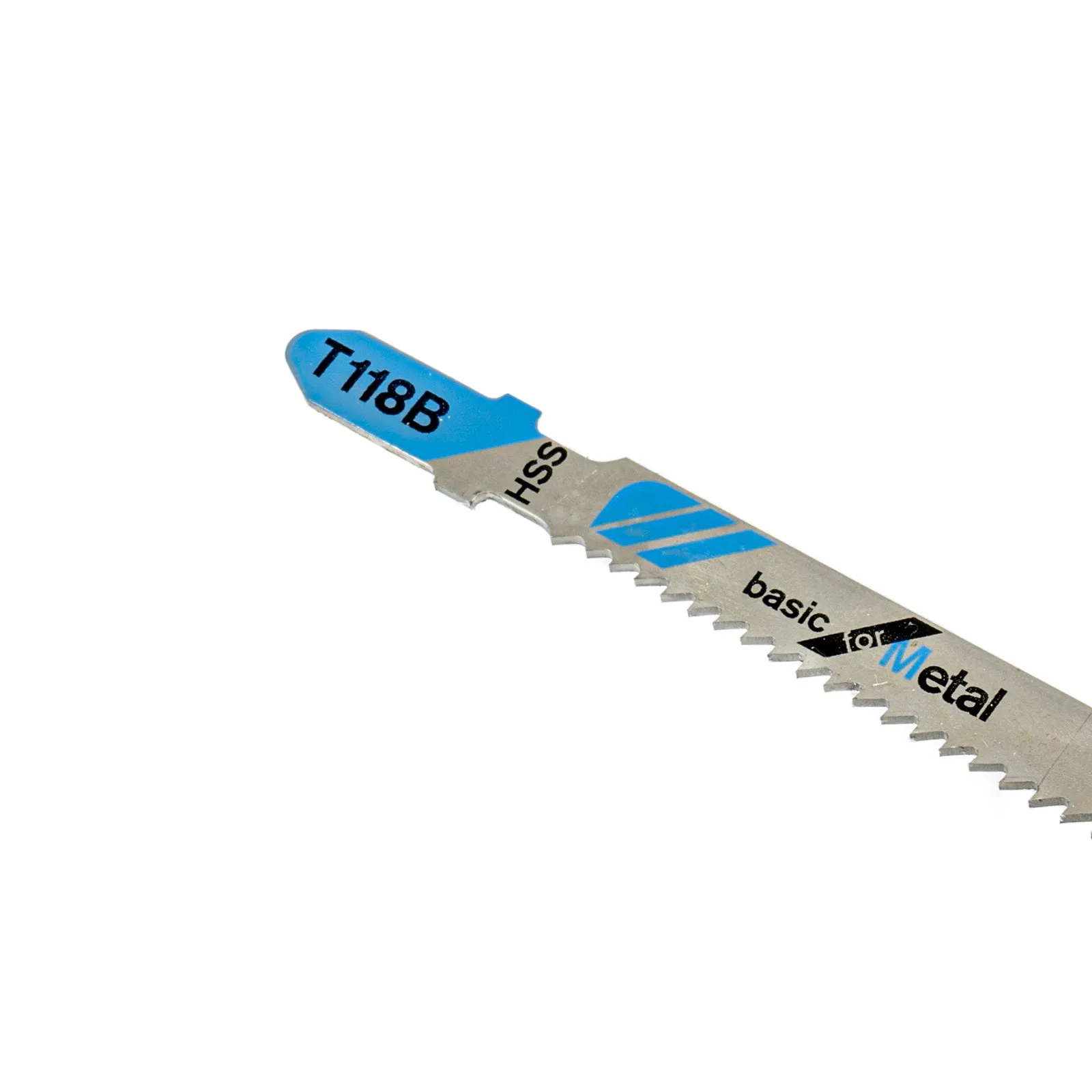 T 118 B | 5 x Stichsägeblatt für gerade Schnitte in Metall