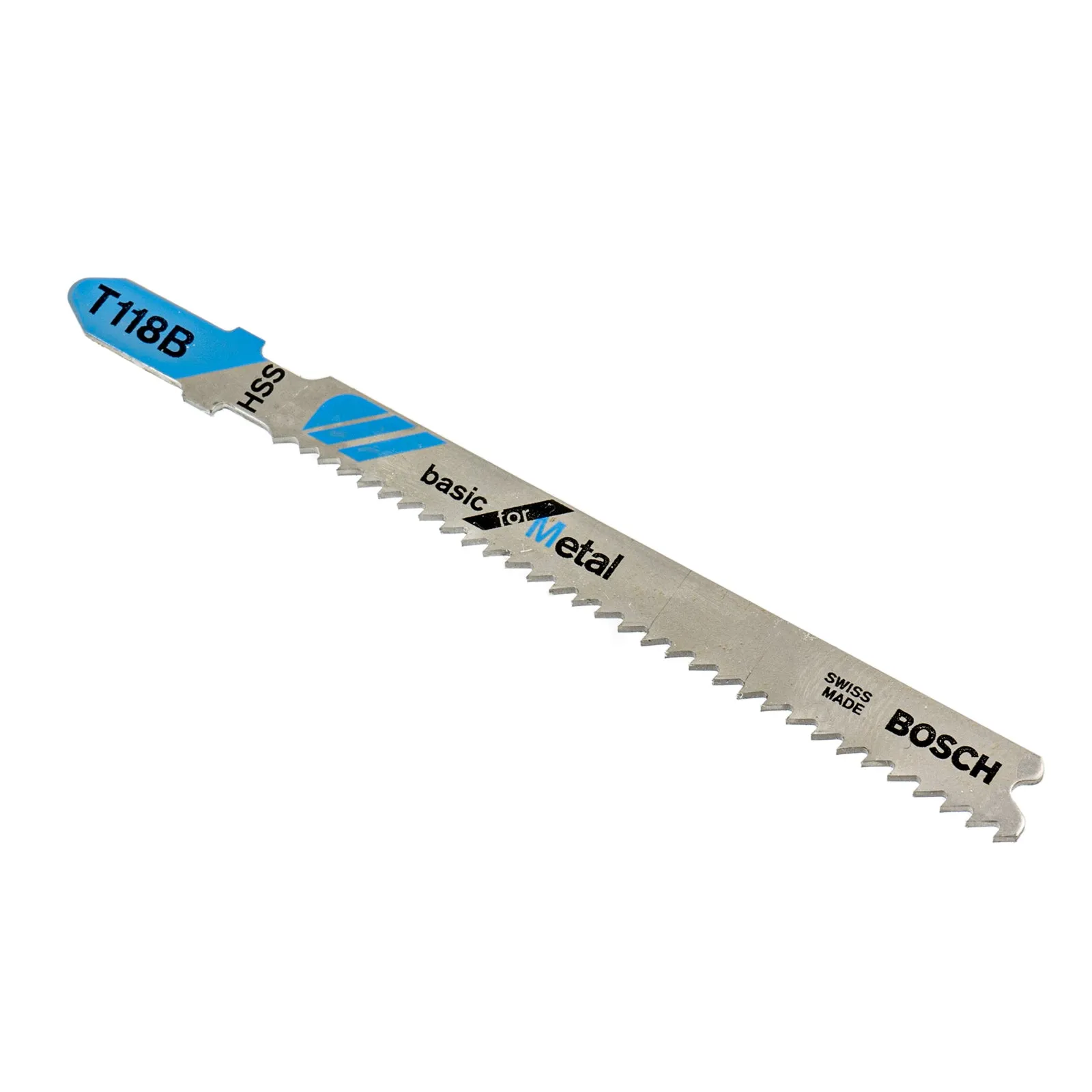 T 118 B | 5 x Stichsägeblatt für gerade Schnitte in Metall