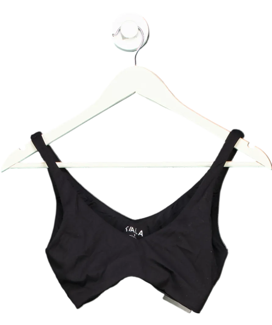 T/ALA Dayflex Essential Square Neck Sports Bra - Shadow Black UK S