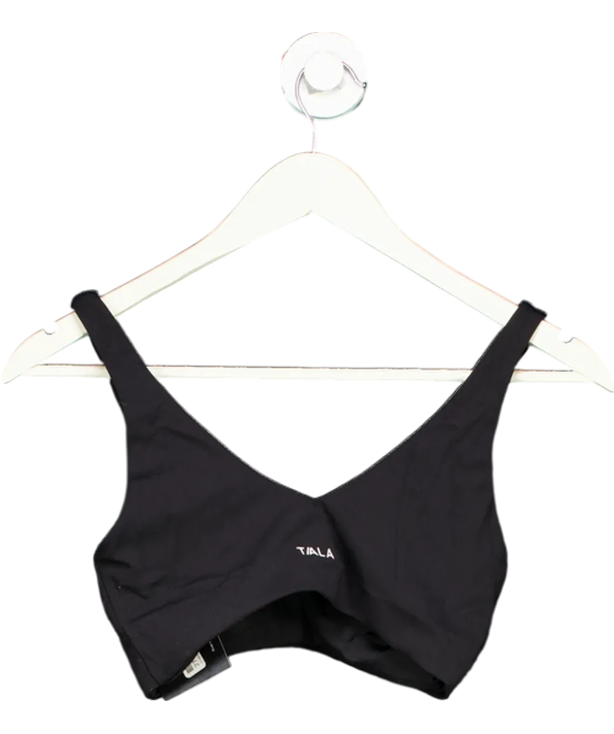 T/ALA Dayflex Essential Square Neck Sports Bra - Shadow Black UK S
