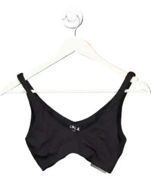 T/ALA Dayflex Essential Square Neck Sports Bra - Shadow Black UK S