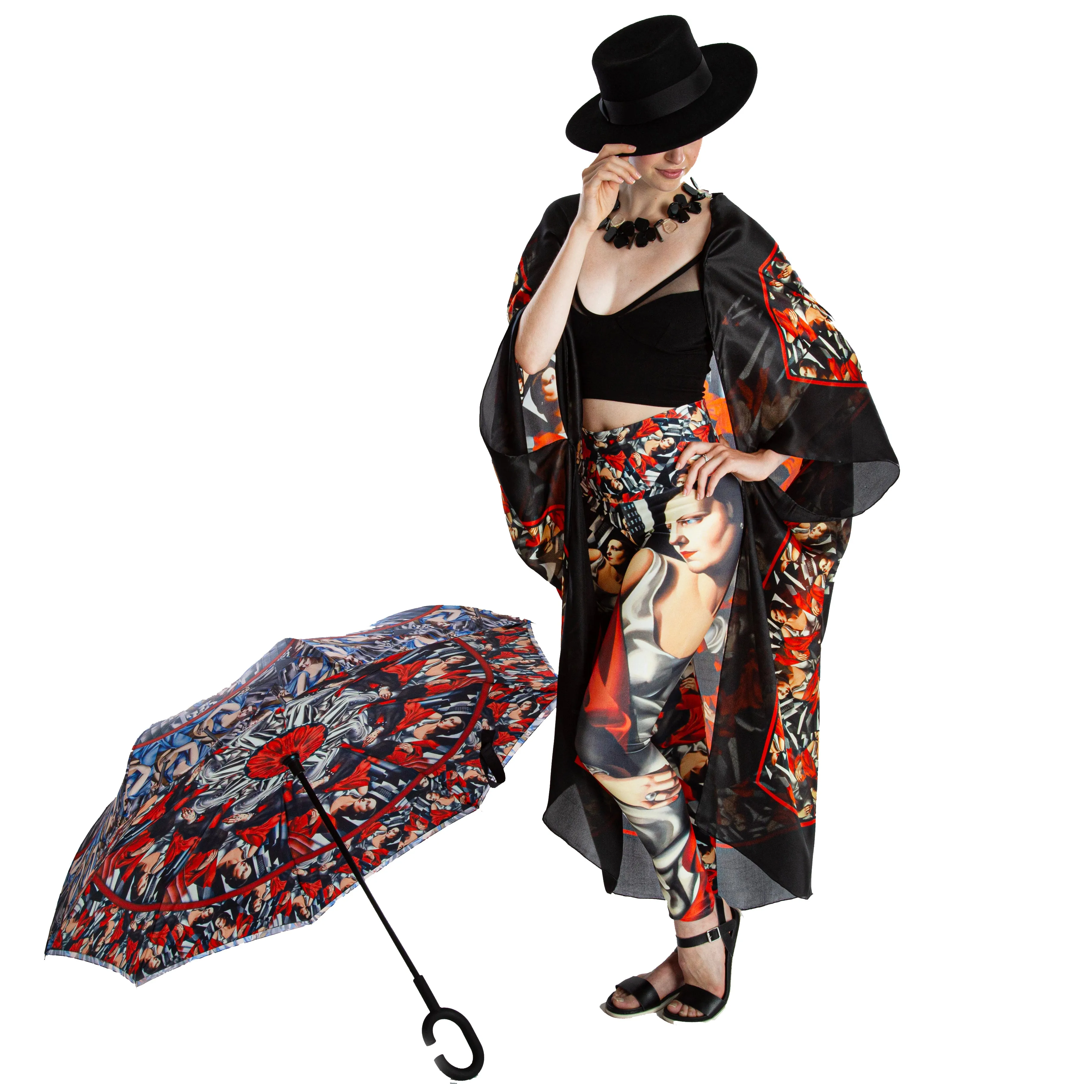 Tamara de Lempicka Boucard Yoga Leggings