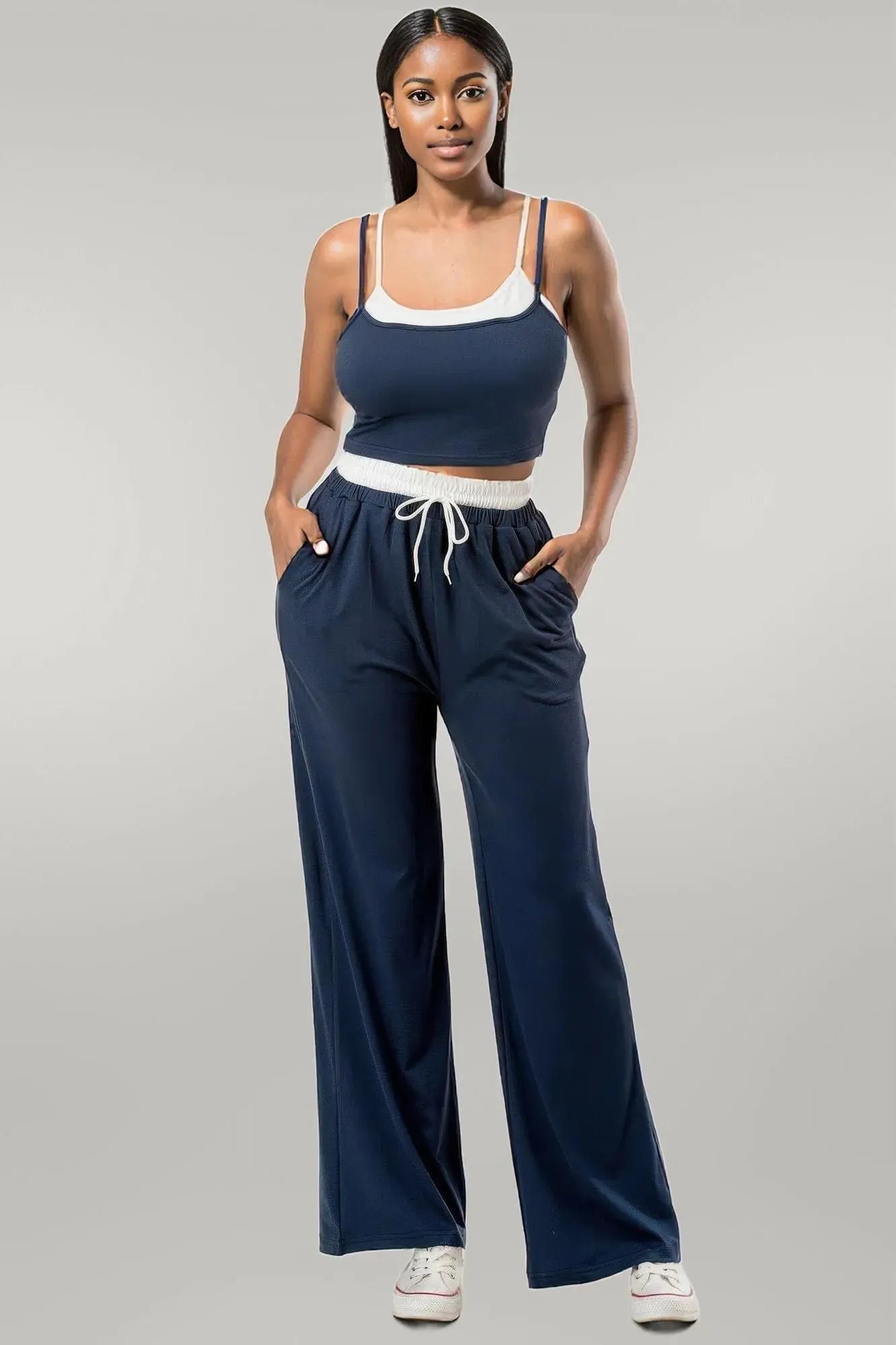 Tank Top And Sweatpant Set