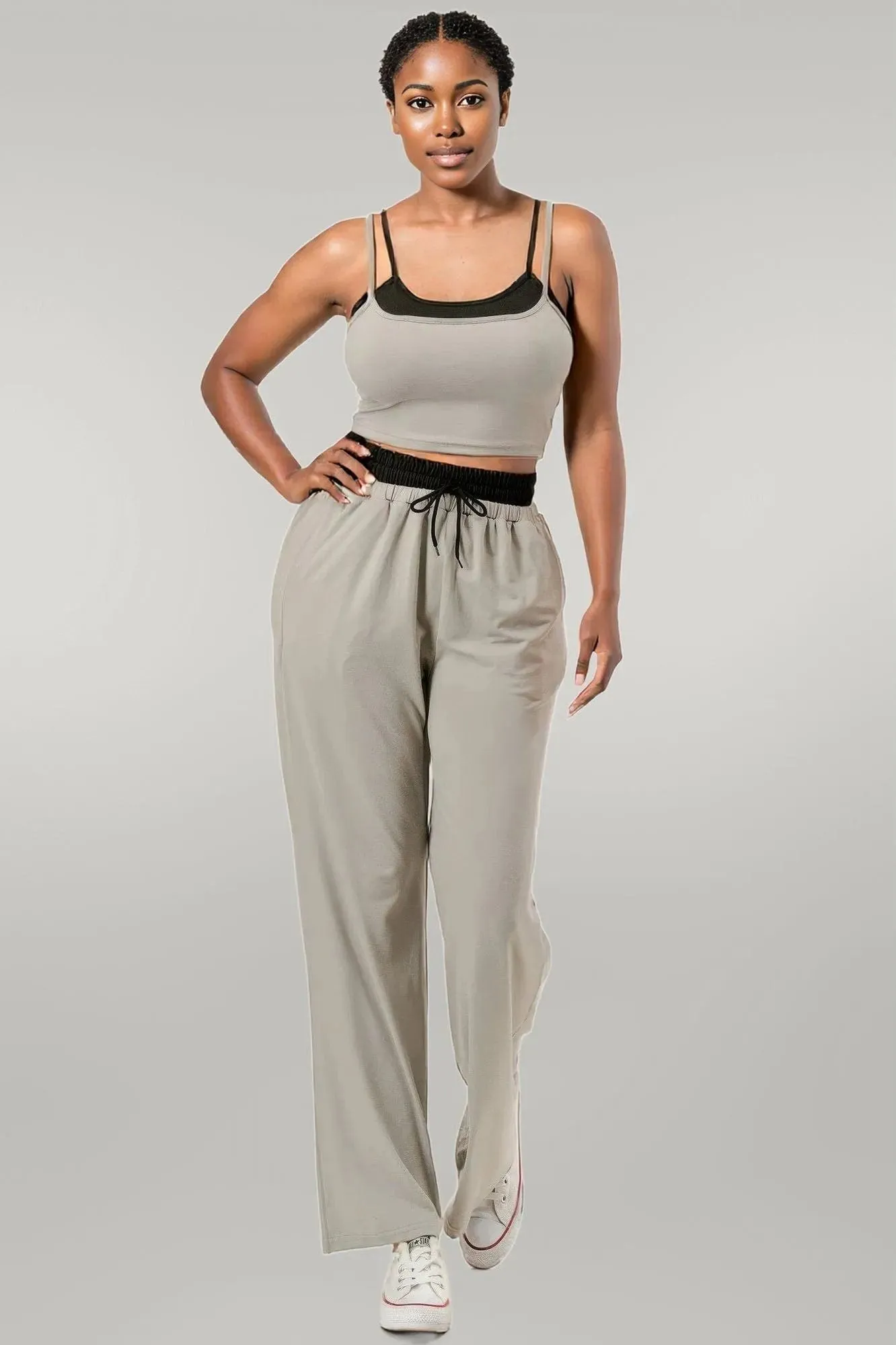 Tank Top And Sweatpant Set