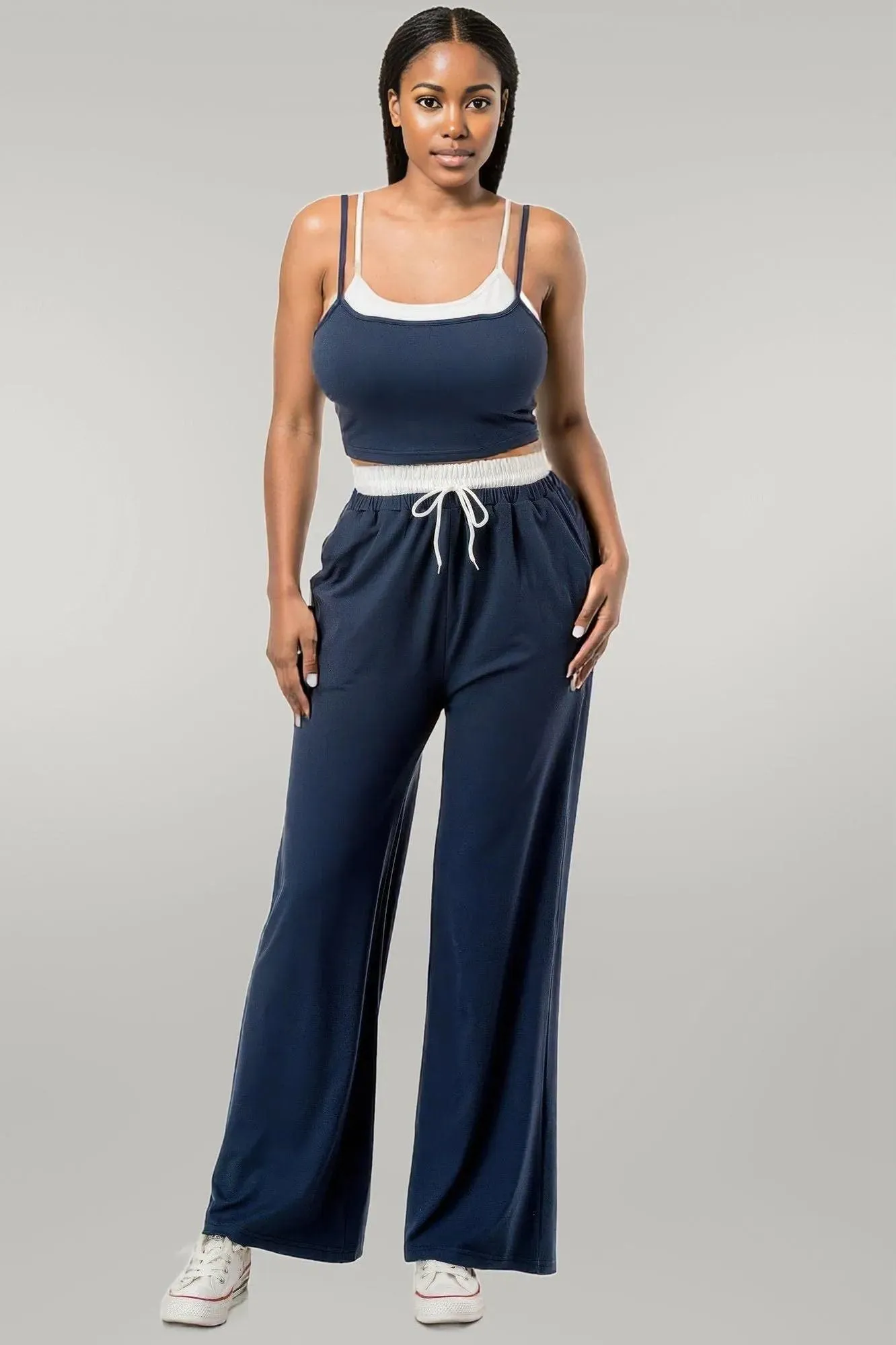 Tank Top And Sweatpant Set