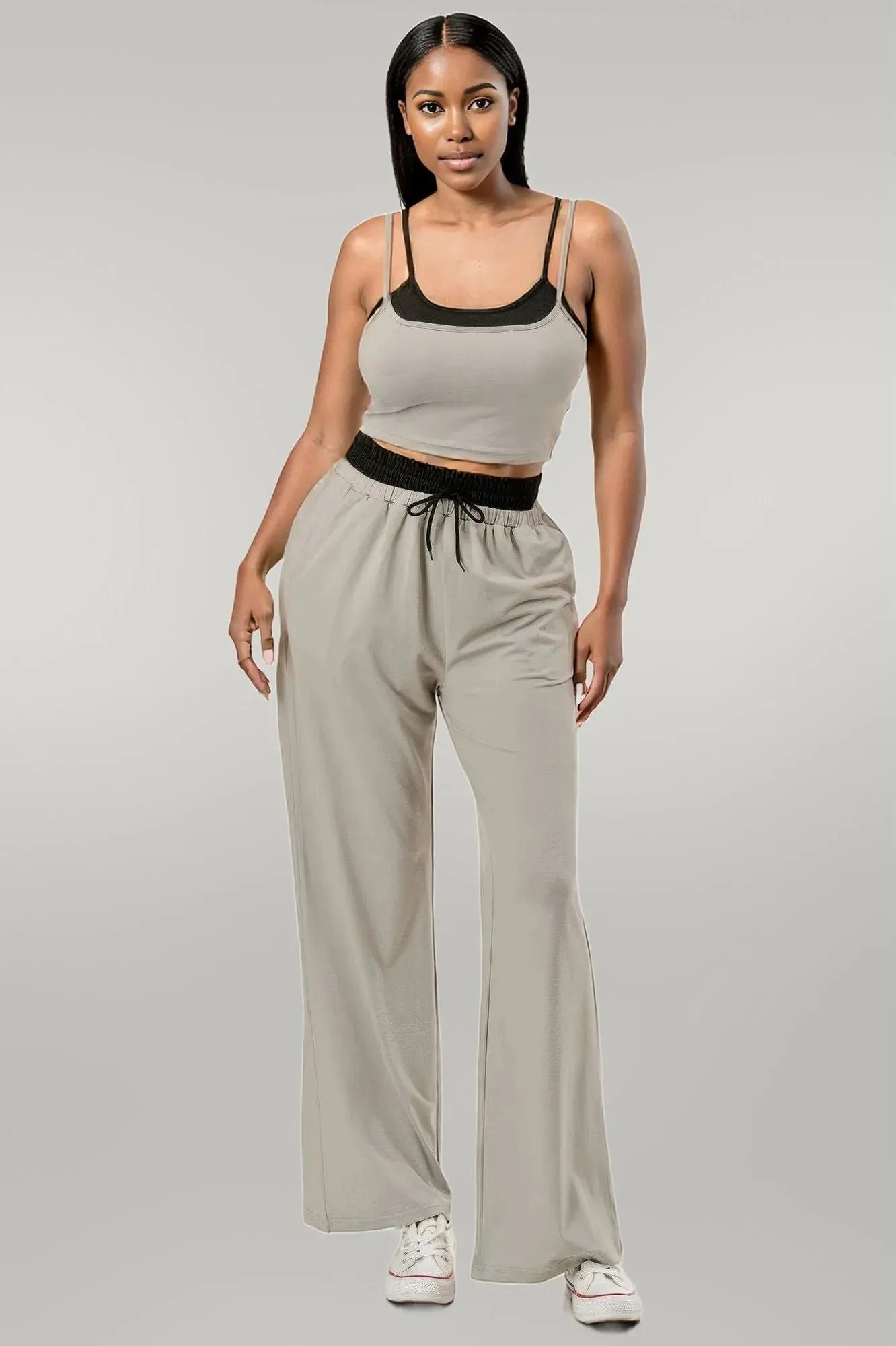 Tank Top And Sweatpant Set