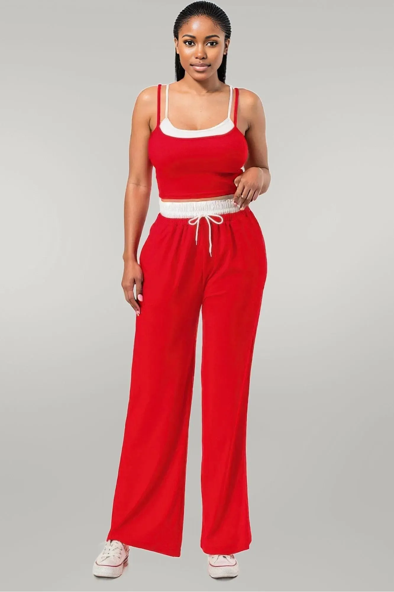 Tank Top And Sweatpant Set