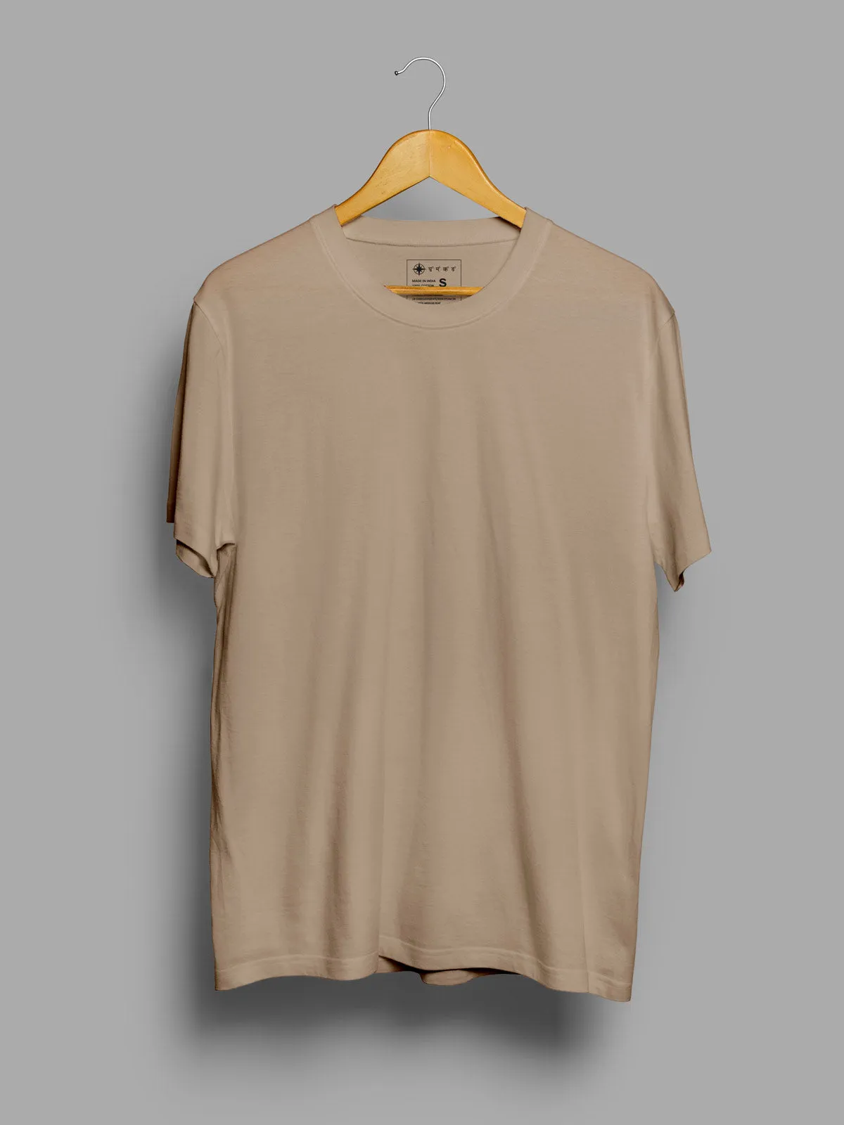Teal Blue & Beige T shirt Combo