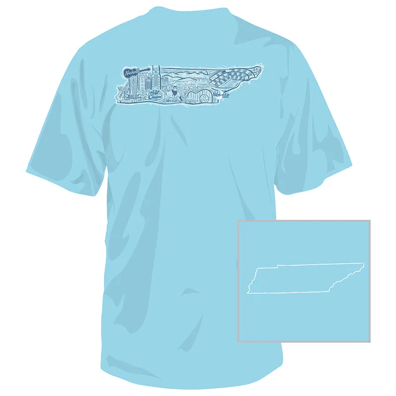 Tennessee State Collage Short Sleeve T-Shirt