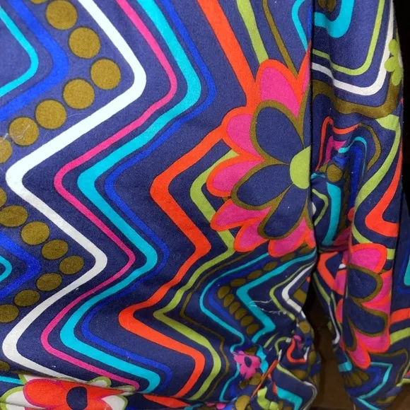Tepper Jackson • Multi-Colors • Hippie • Floral • Geometric • Robe • S/Medium
