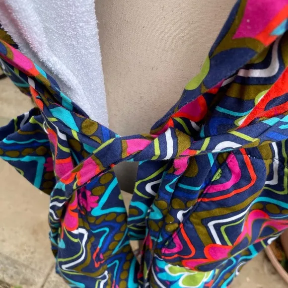 Tepper Jackson • Multi-Colors • Hippie • Floral • Geometric • Robe • S/Medium