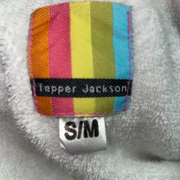 Tepper Jackson • Multi-Colors • Hippie • Floral • Geometric • Robe • S/Medium