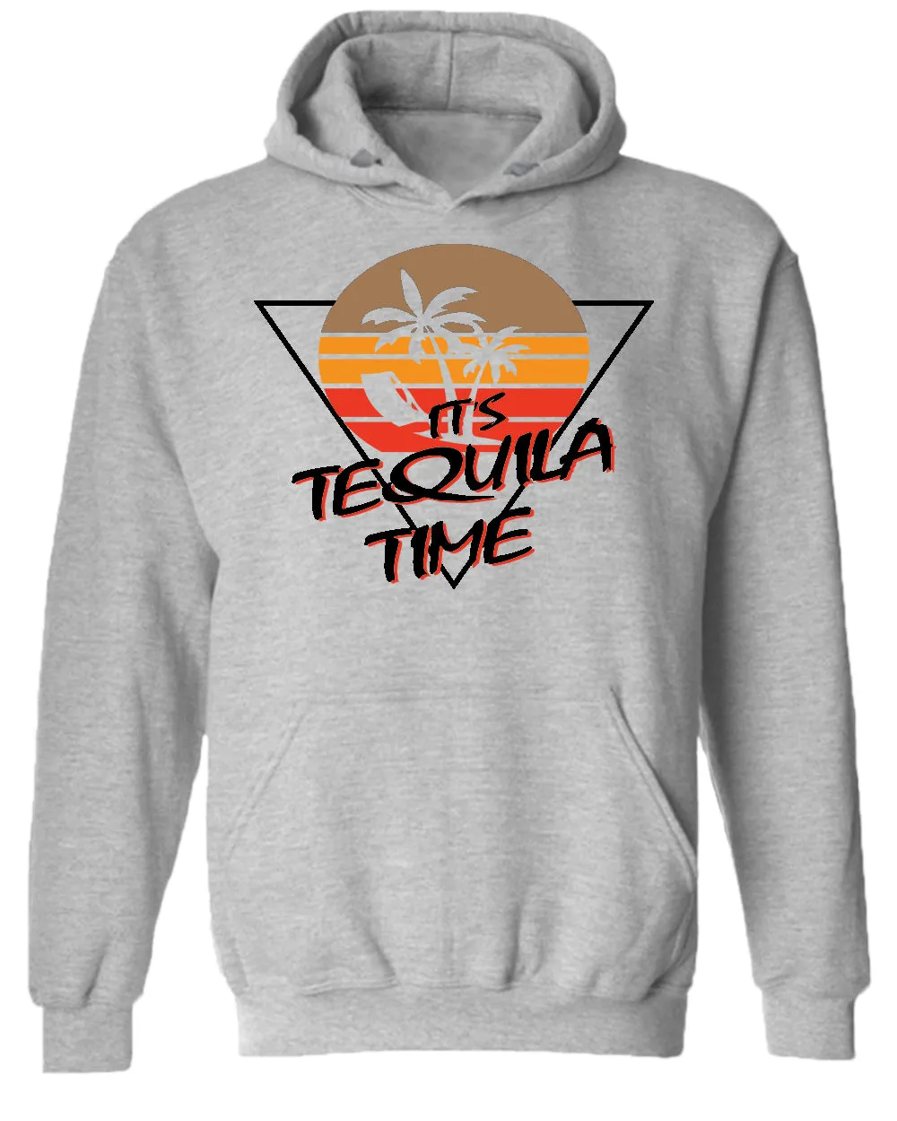 Tequila time hoodie, graphic hoodies