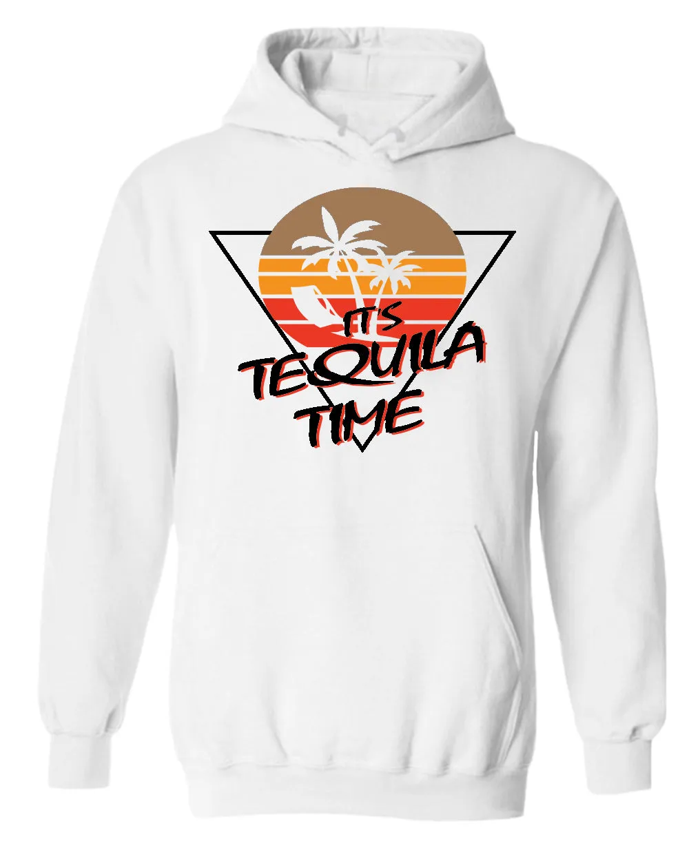 Tequila time hoodie, graphic hoodies