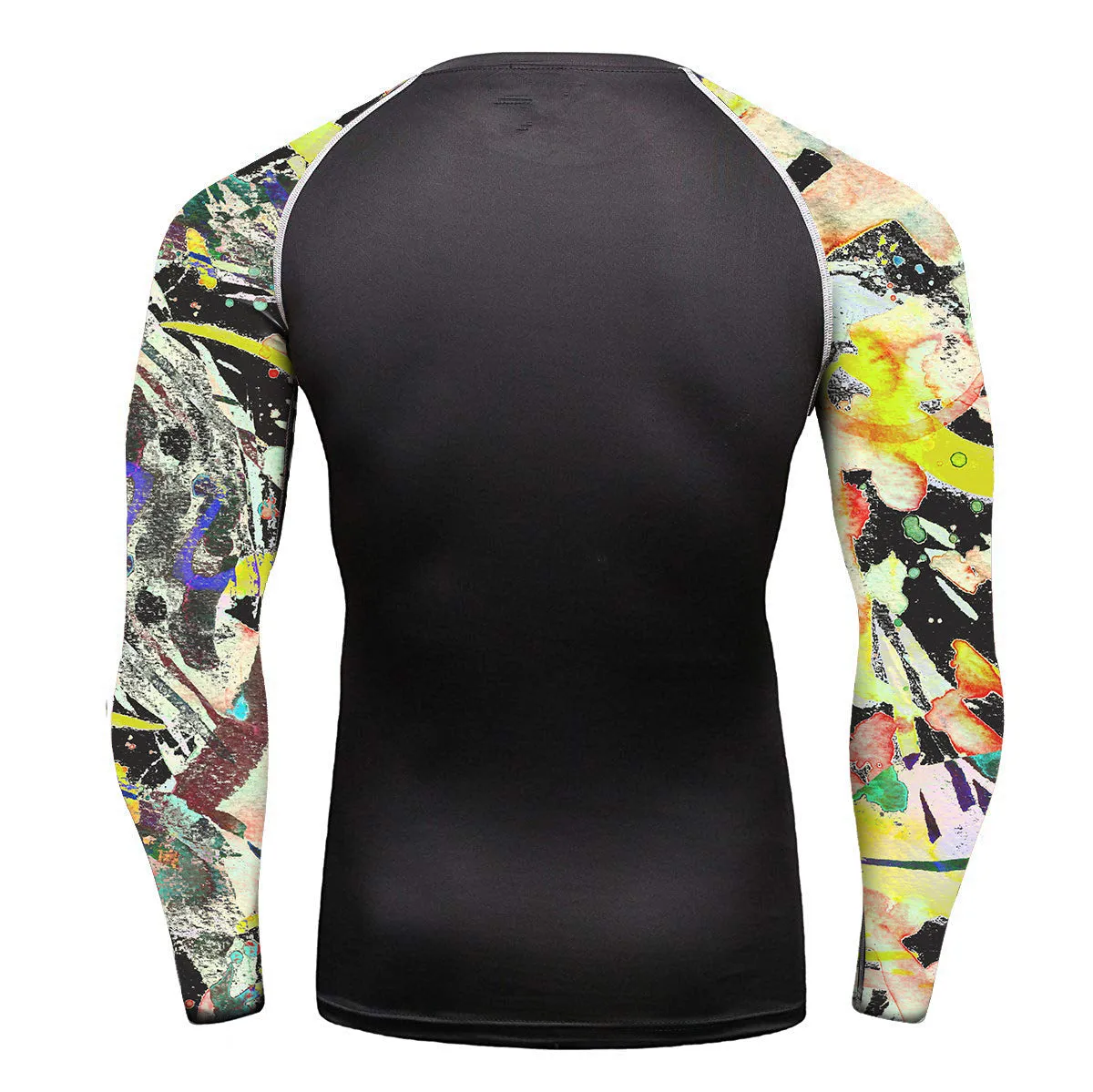 THE BONES SKULL BJJ RASH GUARD FOR MEN