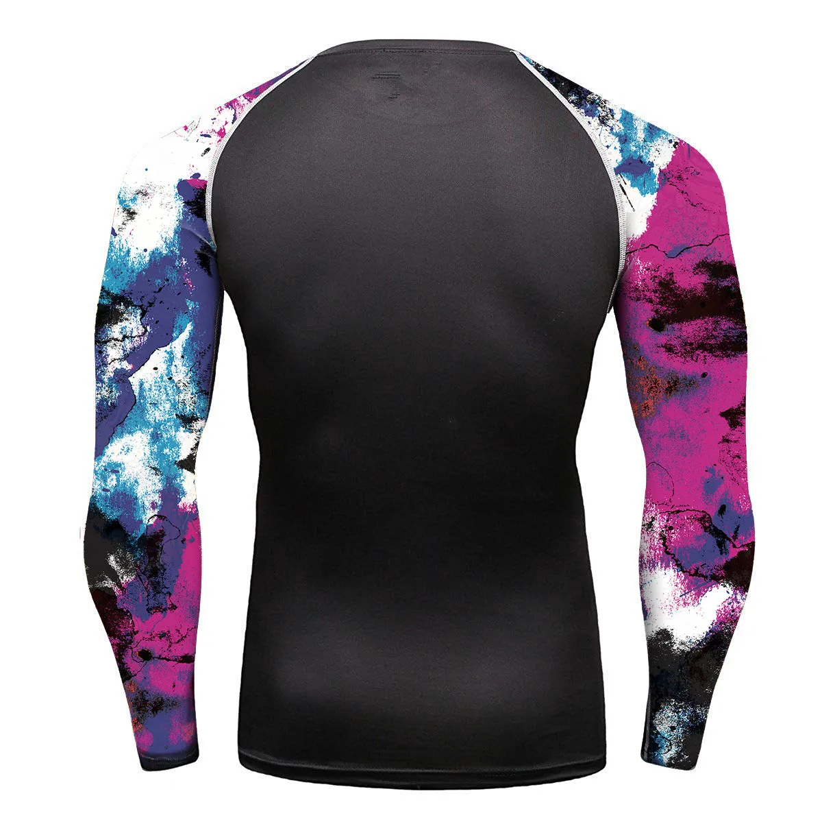 THE BONES SKULL BJJ RASH GUARD FOR MEN