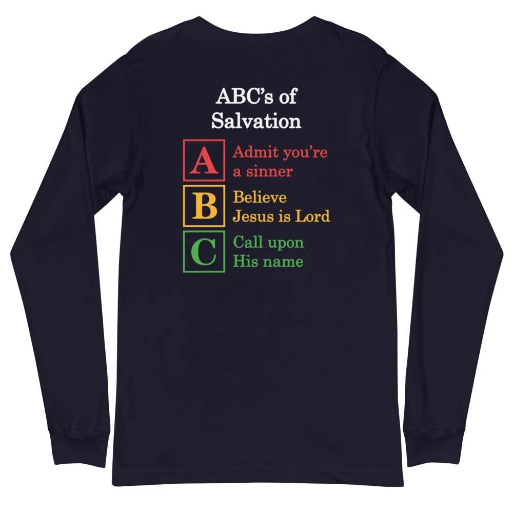 The Last Hour with ABC's of Salvation 2-Sided Long Sleeve T-Shirt