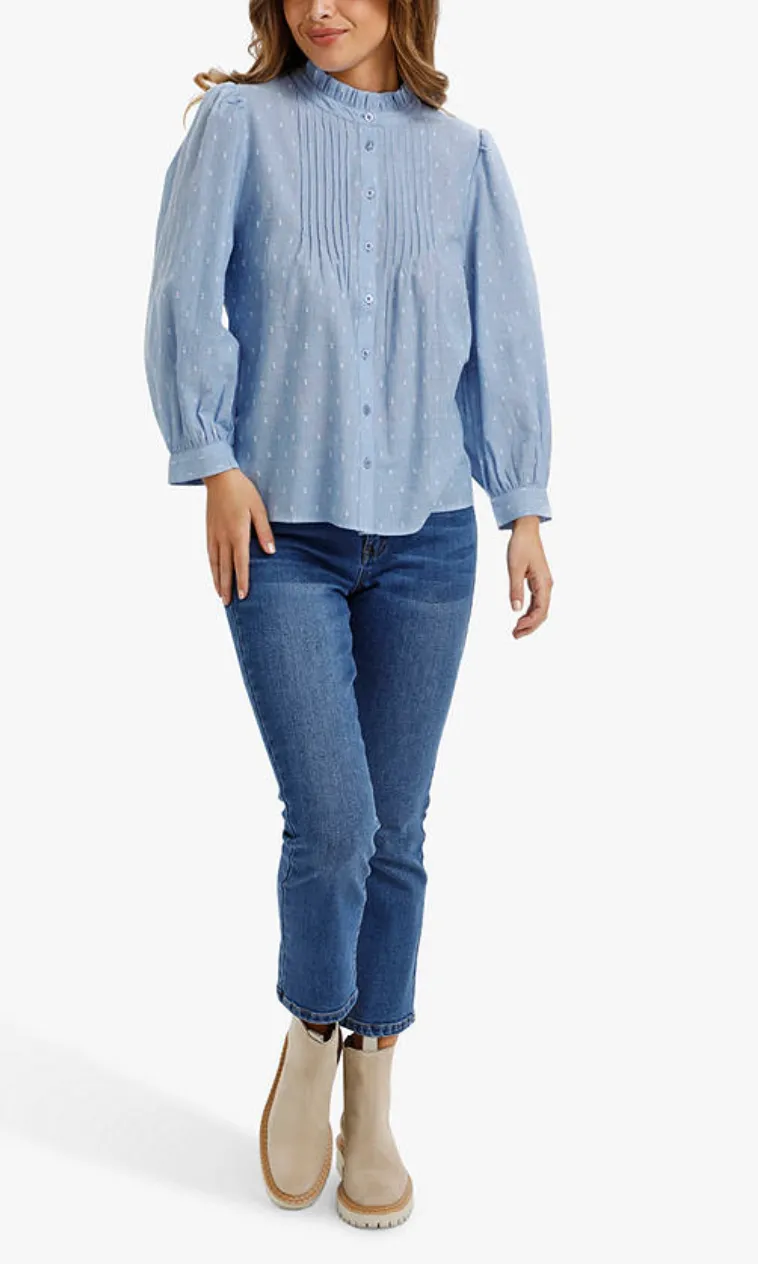The Lisana Shirt - Light Blue