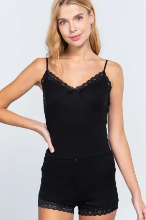 Thermal Cami & Shorts Pajama Set