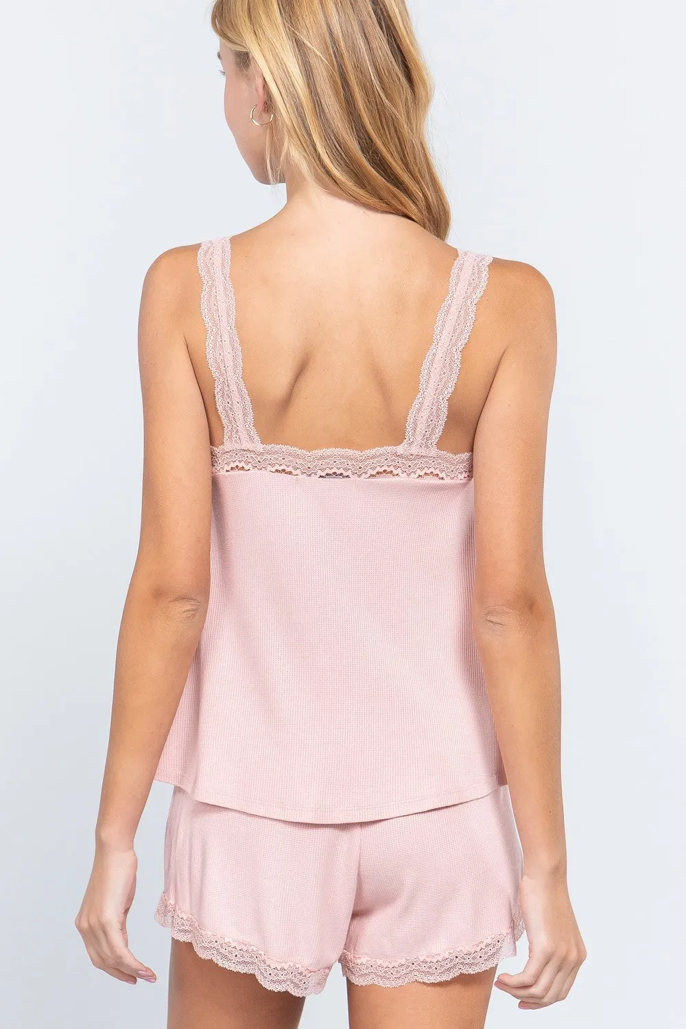 Thermal Flare Top/shorts Pajama Set