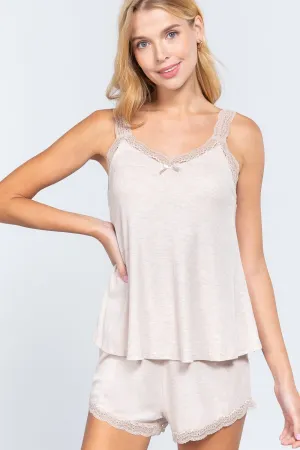 Thermal Flare Top/shorts Pajama Set