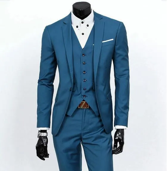Three-piece formal blazer suit / Male suit of cultivate one's morality Business suits