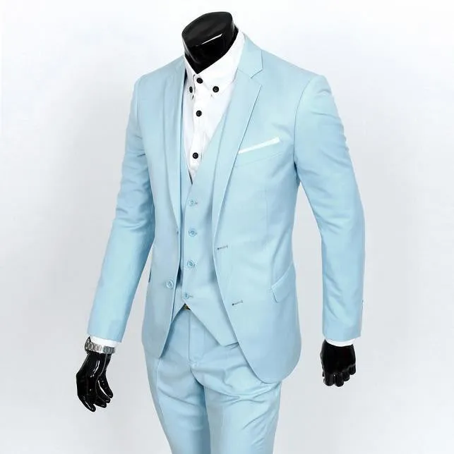 Three-piece formal blazer suit / Male suit of cultivate one's morality Business suits