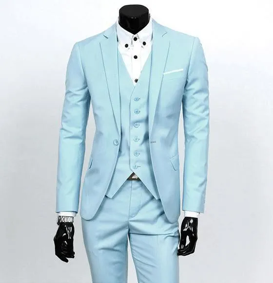Three-piece formal blazer suit / Male suit of cultivate one's morality Business suits