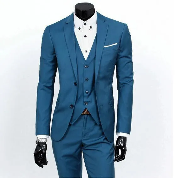 Three-piece formal blazer suit / Male suit of cultivate one's morality Business suits