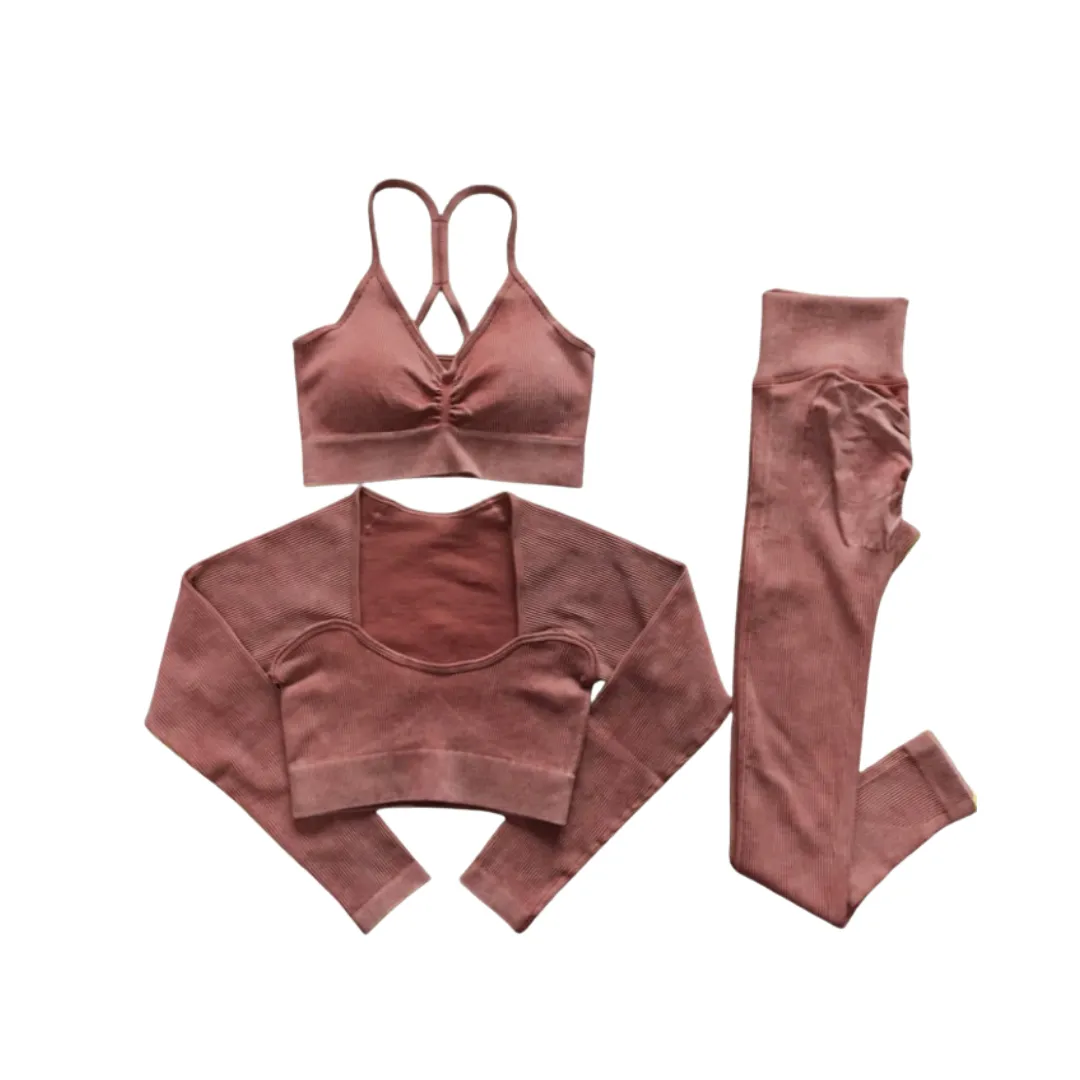 Three Piece Seamless Active Set