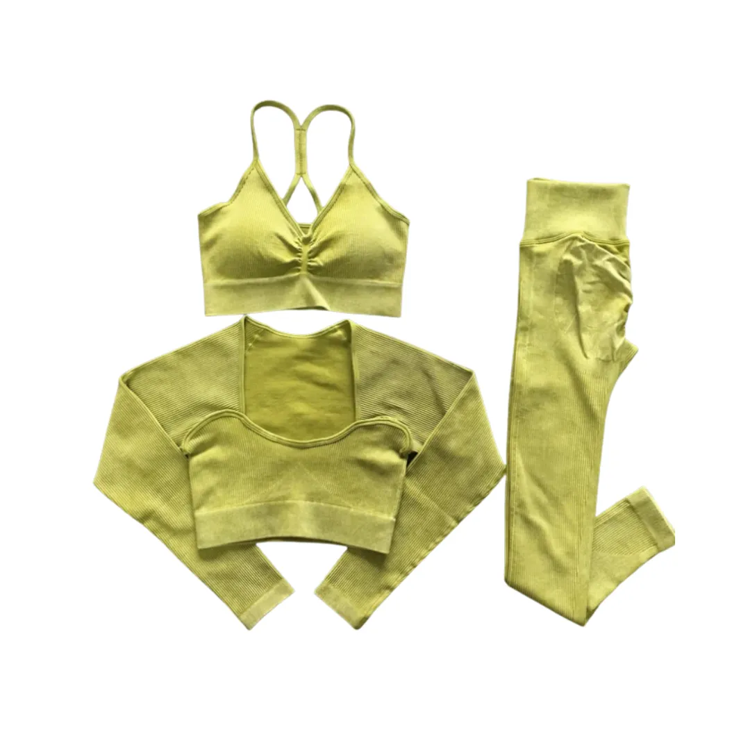 Three Piece Seamless Active Set