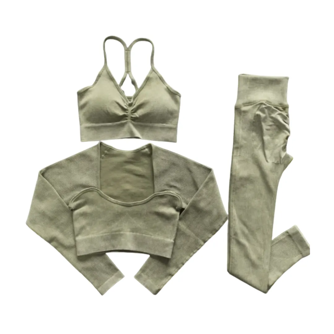 Three Piece Seamless Active Set