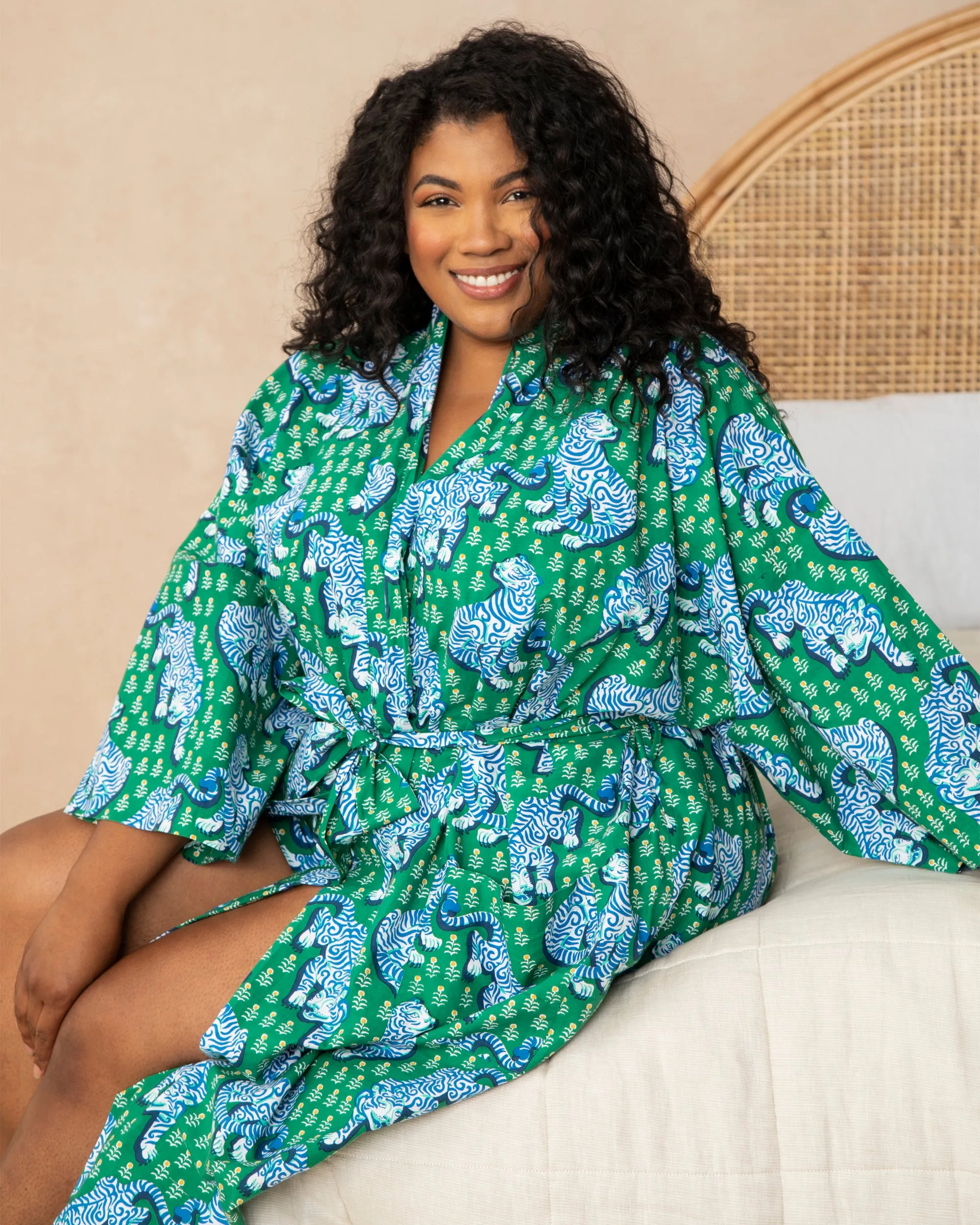 Tiger Queen - Robe - Jade