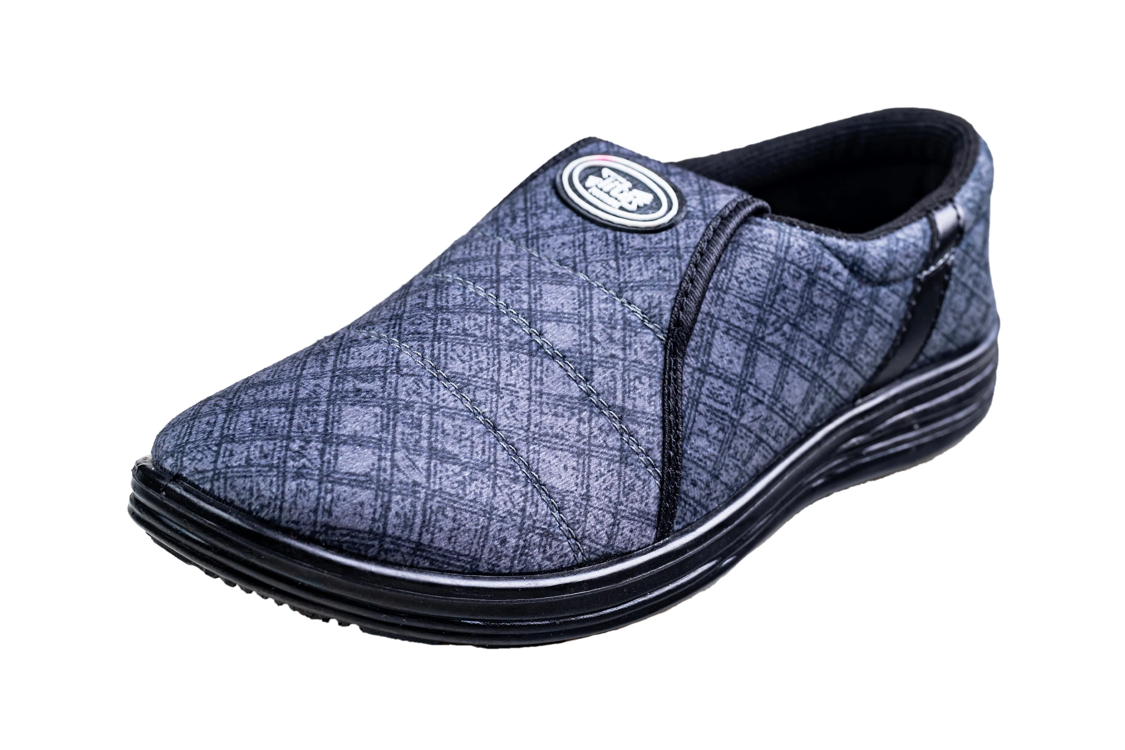 Titas Gents Grey Canvas Shoe