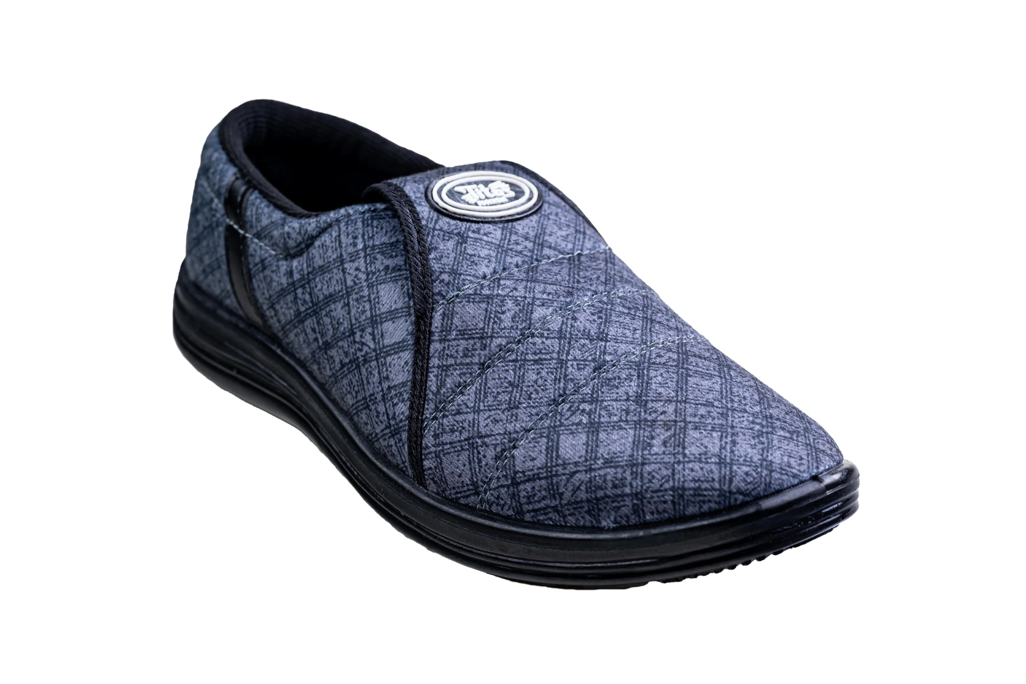 Titas Gents Grey Canvas Shoe