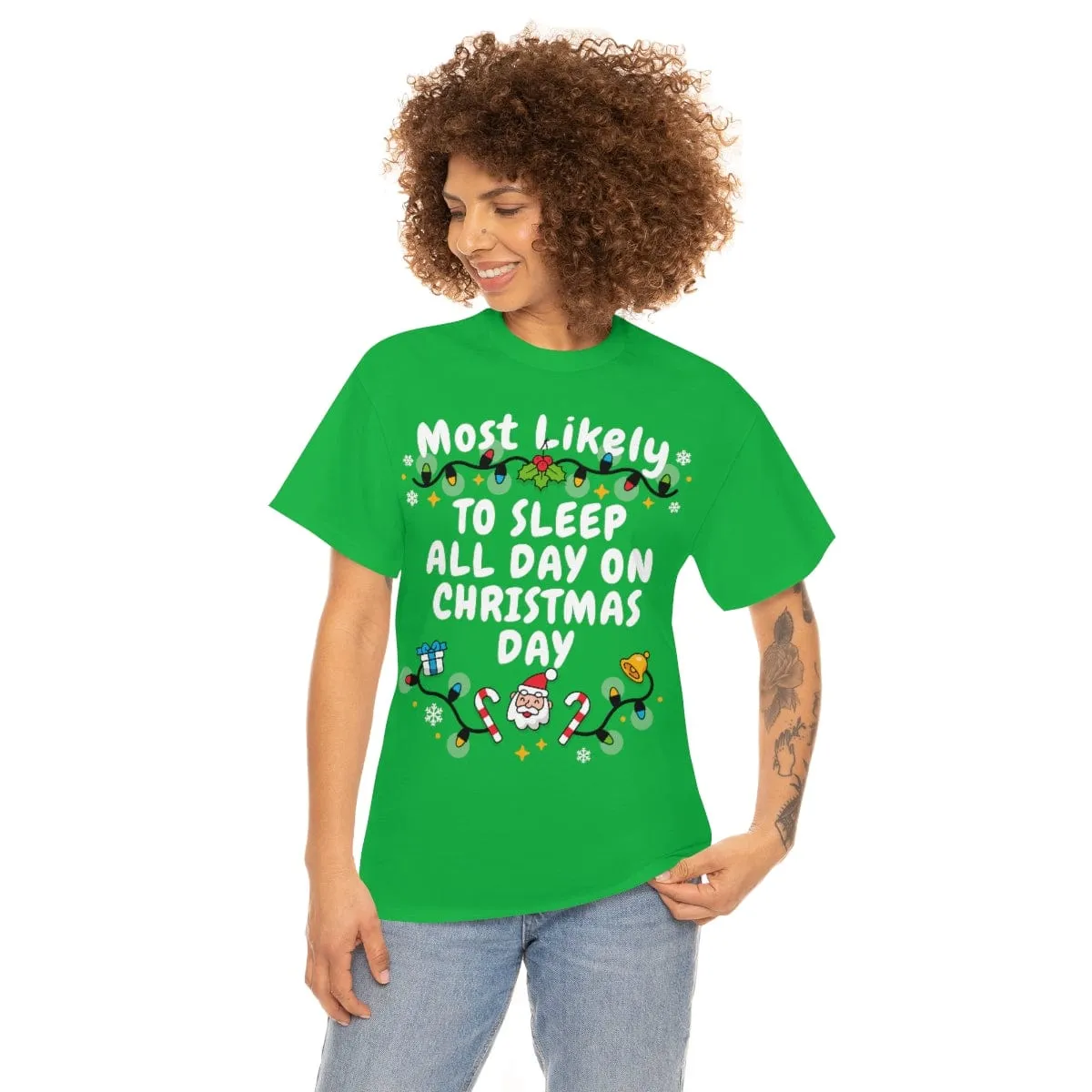 TO SLEEP ALL DAY ON CHRISTMAS DAY