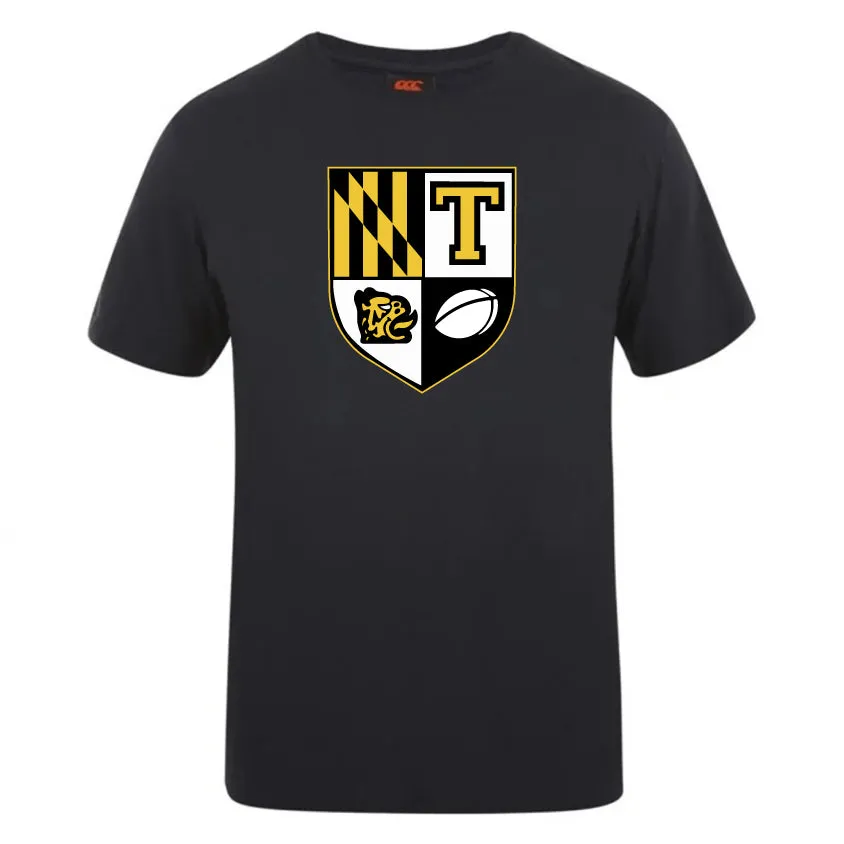 Towson University Rugby Club Plain Tee by Canterbury