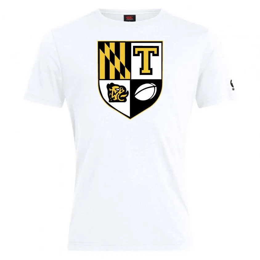 Towson University Rugby Club Plain Tee by Canterbury