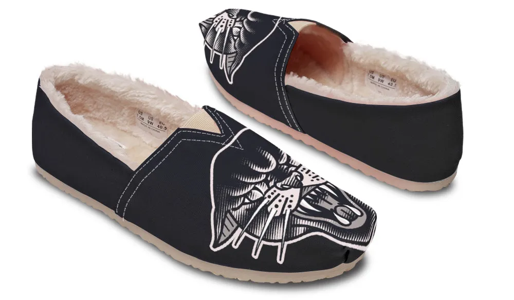 Traditional Panther Winter Casual Shoes