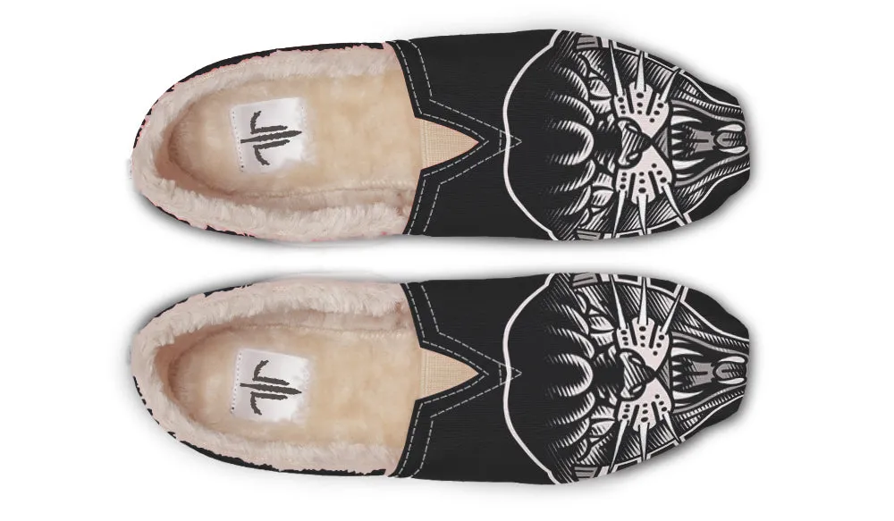 Traditional Panther Winter Casual Shoes