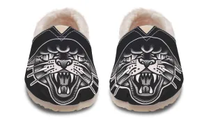 Traditional Panther Winter Casual Shoes
