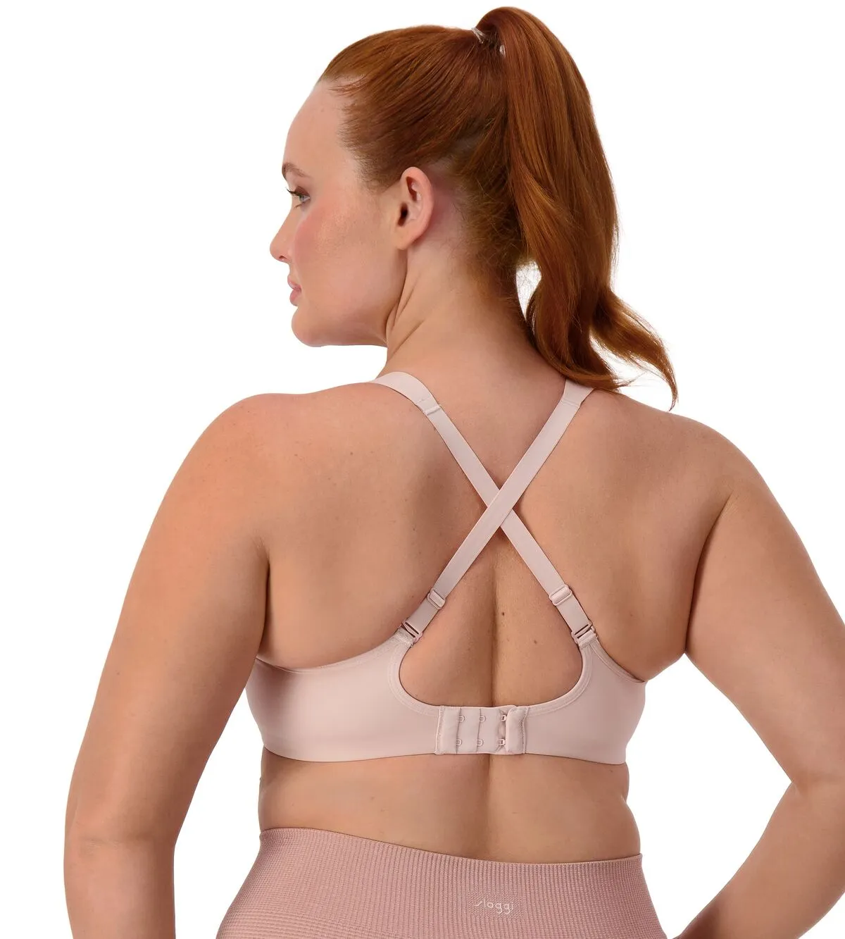 Triaction Ultra Wired Sports Bra - Fig Pink