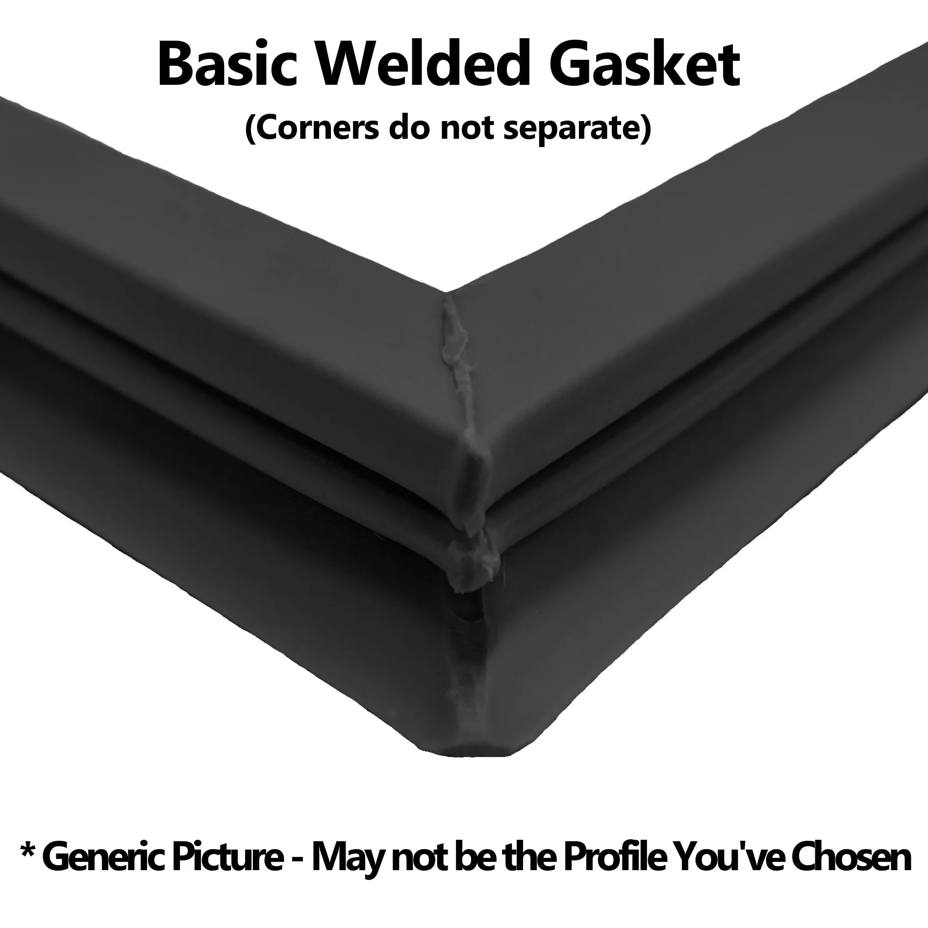 True Welded Gasket (24-3/4" x 26") - Part #810993 - Profile 034