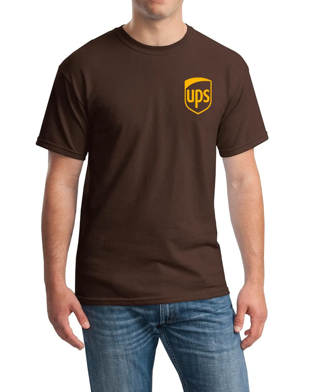 Ups T-shirt Postal T-shirt Mai Man T-shirt