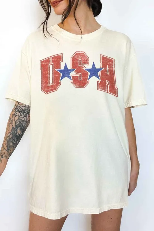 USA OVERSIZED GRAPHIC TEE
